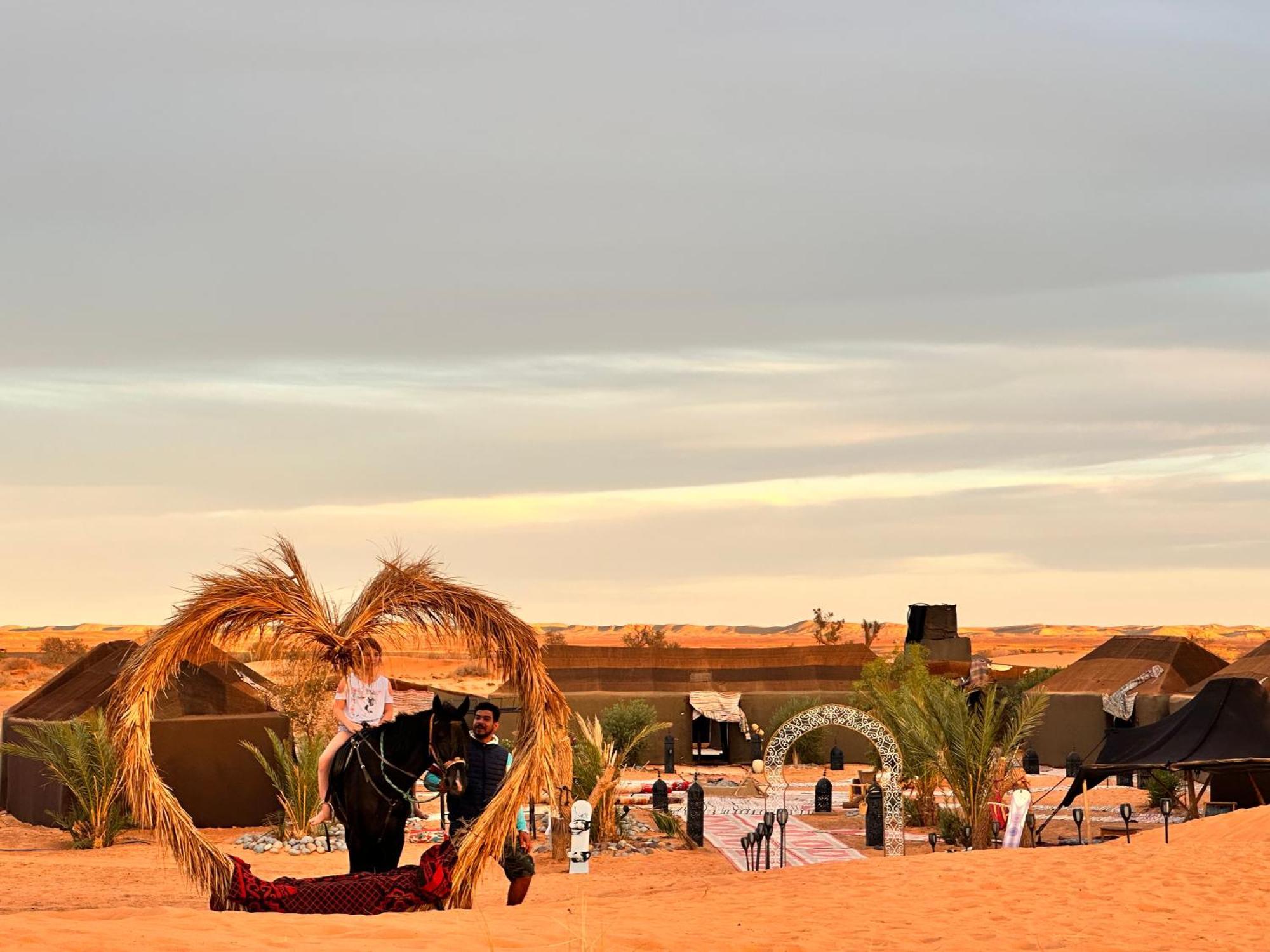 Sahara Wellness Camp Bed & Breakfast Merzouga Luaran gambar
