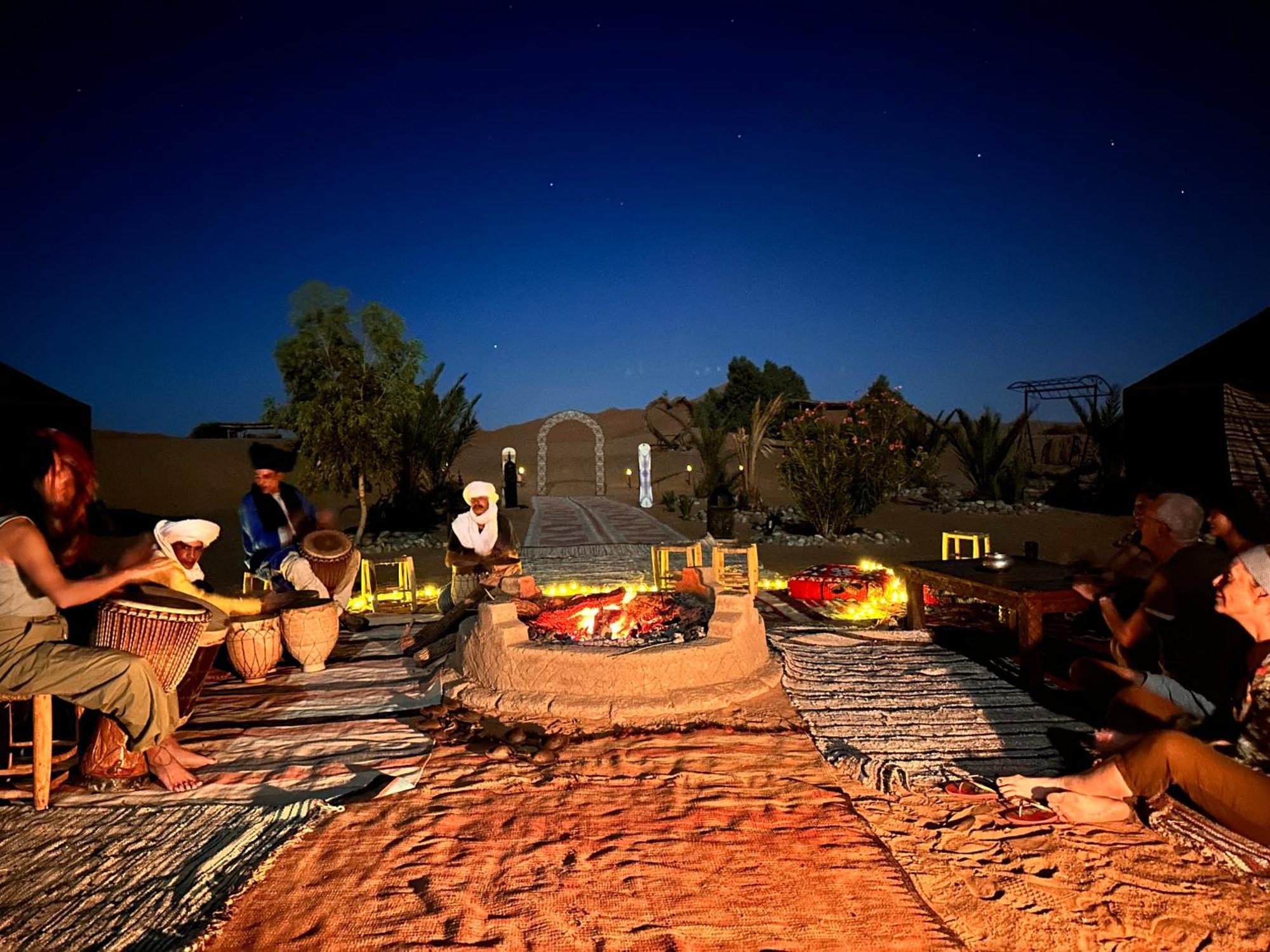 Sahara Wellness Camp Bed & Breakfast Merzouga Luaran gambar
